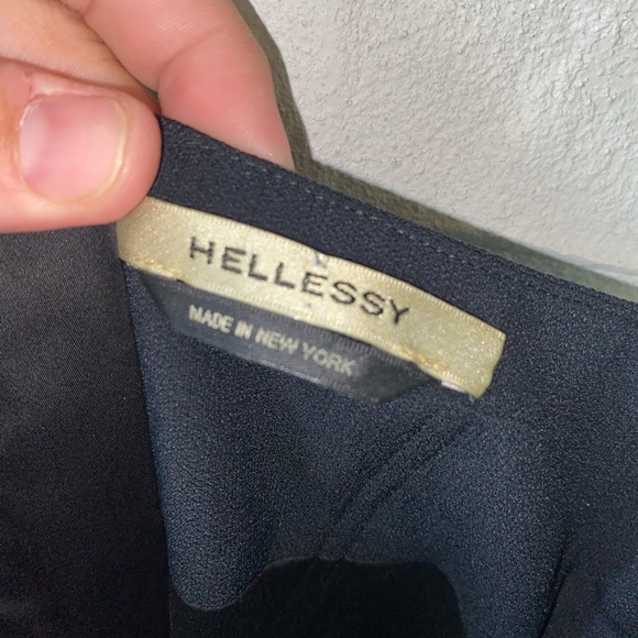 Hellessy 4 NWT hi lo strapless bustier jett - Picture 5 of 7